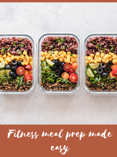 fitness meal prep
